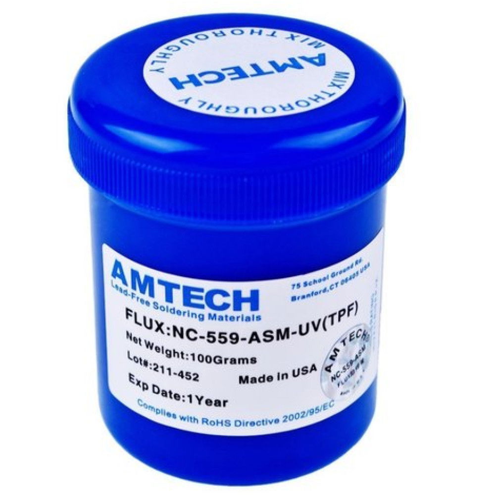 AMTECH NC 559 ASM NO CLEAN LEAD FREE FLUX PASTE